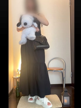 「GU（ジーユー）のアイテム」を使った、半額しょくぱんさん（レディース・161cm）の夏コーディネート