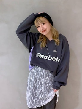 「アイテム（スウェット）」を使った、KAHO        さん（レディース・153cm・20代）の秋コーディネート