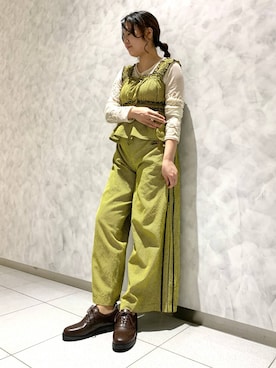 「Kastane（カスタネ）のアイテム」を使った、mii さん（レディース・161cm）の秋コーディネート
