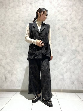 「STYLEMIXER（スタイルミキサー）のアイテム」を使った、mii さん（レディース・161cm）の秋コーディネート