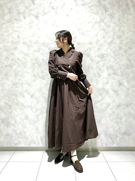 「rienda（リエンダ）のアイテム」を使った、mii さん（レディース・161cm）の秋コーディネート
