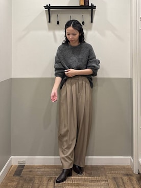 「SNAP_apart by lowrys」｜mikaさん（レディース・165cm）の秋コーディネート