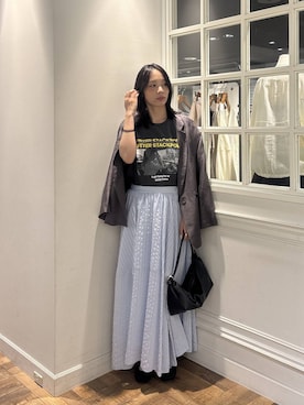 「A part by（アパートバイ）のアイテム」を使った、mikaさん（レディース・165cm）の春コーディネート