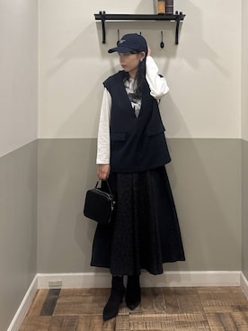 mikaさん（レディース・165cm）の冬コーディネート