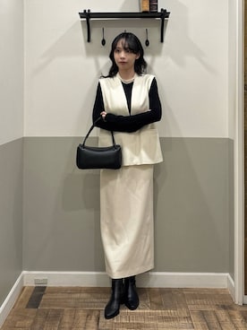 mikaさん（レディース・165cm）の冬コーディネート