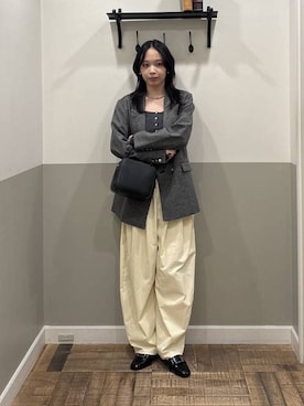 mikaさん（レディース・165cm）の春コーディネート