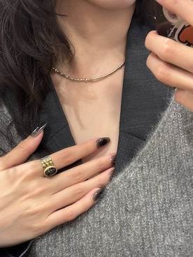 「A part by（アパートバイ）のアイテム（バレエシューズ）」を使った、mikaさん（レディース・165cm）の秋コーディネート