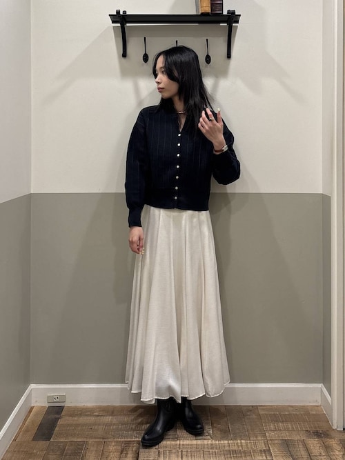 ハクプリントキリカエフレアスカート（スカート）｜A part by