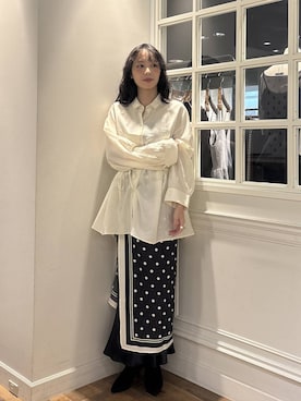 「A part by（アパートバイ）のアイテム」を使った、mikaさん（レディース・165cm）の秋コーディネート