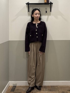 「SNAP_apart by lowrys」｜mikaさん（レディース・165cm）の秋コーディネート