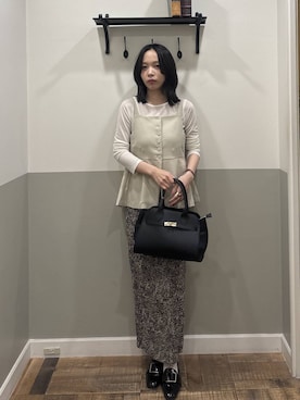 「A part by（アパートバイ）のアイテム」を使った、mikaさん（レディース・165cm）の春コーディネート