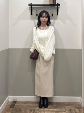 mikaさん（レディース・165cm）の冬コーディネート