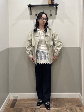 mikaさん（レディース・165cm）の春コーディネート