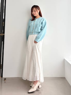 あおいさん(レディース・156cm)の夏コーディネート
