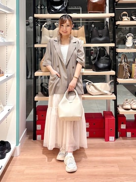 あおいさん（レディース・156cm）の夏コーディネート