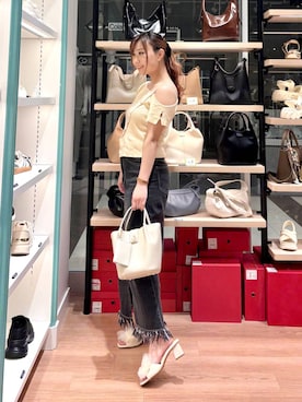 「31 Sons de mode（トランテアン　ソン　ドゥ　モード）のアイテム」を使った、あおいさん（レディース・156cm）の夏コーディネート