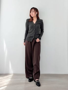 あおいさん(レディース・156cm)の夏コーディネート