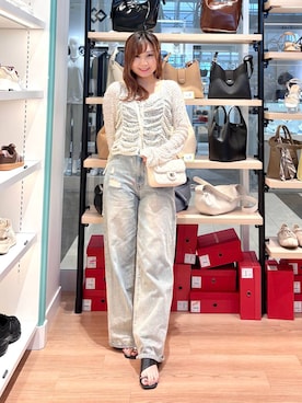「31 Sons de mode（トランテアン　ソン　ドゥ　モード）のアイテム」を使った、あおいさん（レディース・156cm）の夏コーディネート