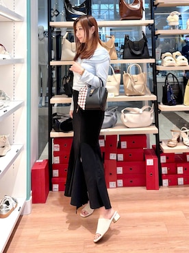 あおいさん(レディース・156cm)の春コーディネート