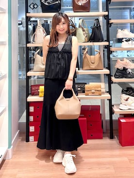 あおいさん（レディース・156cm）の夏コーディネート