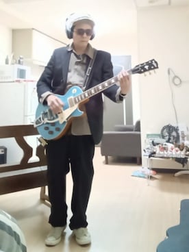 「アイテム（スラックス）」を使った、makoaさん（メンズ・173cm・40代）の秋コーディネート