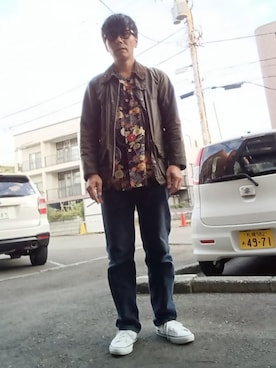 「アイテム（ジャケット/アウター）」を使った、makotoishidaさん（メンズ・173cm・40代）の夏コーディネート