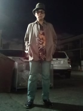 「アイテム（ミリタリージャケット）」を使った、makoaさん（メンズ・173cm）の夏コーディネート