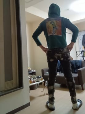 「THRASHER（スラッシャー）のアイテム」を使った、சரவணாவெல்கில்லர்　さん（メンズ・173cm）の冬コーディネート