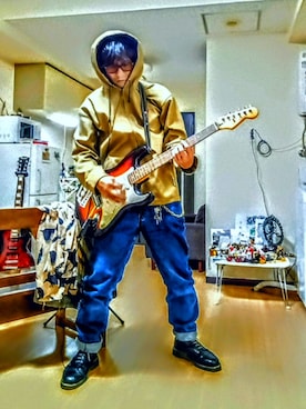 「アイテム（ジャケット/アウター）」を使った、makoaさん（メンズ・173cm・40代）の夏コーディネート