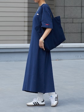 「United Athle（ユナイテッドアスレ）のアイテム」を使った、NATSUKIさん（レディース・170cm）の春コーディネート