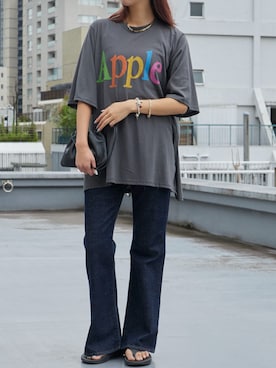 「Chick（チック）のアイテム」を使った、NATSUKIさん（レディース・170cm）の夏コーディネート