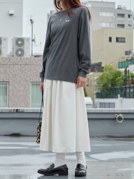 「PENNEYS（ぺニーズ）のアイテム」を使った、NATSUKIさん（レディース・170cm）の秋コーディネート