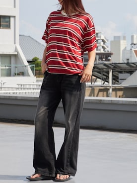 「Chick（チック）のアイテム」を使った、NATSUKIさん（レディース・170cm）の夏コーディネート