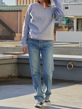 「Levi's（リーバイス）のアイテム」を使った、NATSUKIさん（レディース・170cm）の秋コーディネート