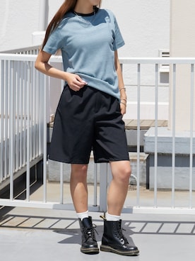 「MILLER（ミラー）のアイテム」を使った、NATSUKIさん（レディース・170cm）の夏コーディネート