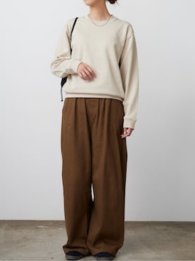 「KELTY（ケルティ）のアイテム」を使った、NATSUKIさん（レディース・170cm）の秋コーディネート