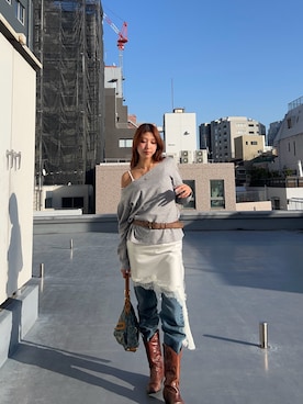 NATSUKIさん（レディース・170cm）の春コーディネート