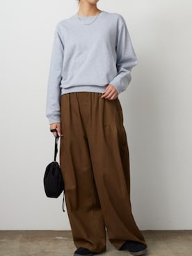 「KELTY（ケルティ）のアイテム」を使った、NATSUKIさん（レディース・170cm）の秋コーディネート