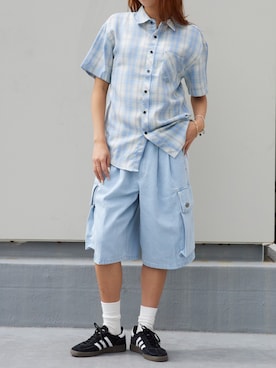 「ROOPTOKYO（ループトウキョウ）のアイテム」を使った、NATSUKIさん（レディース・170cm）の春コーディネート