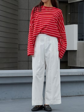 「Chick（チック）のアイテム」を使った、NATSUKIさん（レディース・170cm）の夏コーディネート