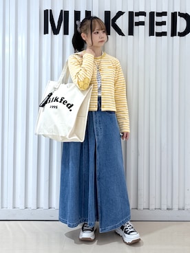 「MILKFED.（ミルクフェド）のアイテム」を使った、Kiyoraさん（レディース・150cm）の冬コーディネート