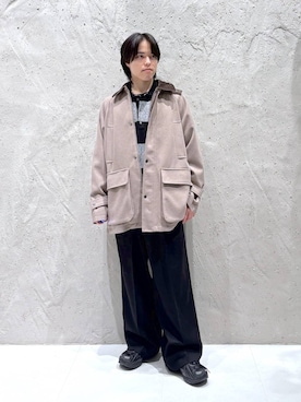 「アイテム（ブルゾン）」を使った、tenma04さん（メンズ・167cm）の秋コーディネート