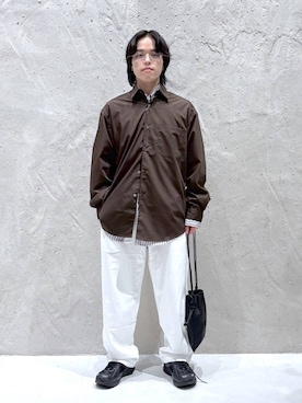 「アイテム（スウェットパンツ）」を使った、tenma04さん（メンズ・167cm）の秋コーディネート