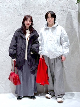 「アイテム（スカート）」を使った、tenma04さん（メンズ・167cm）の秋コーディネート