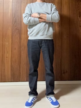 「アイテム（デジタル腕時計）」を使った、racchiさん（メンズ・176cm）の秋コーディネート