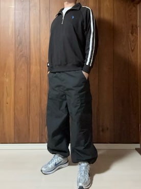 「アイテム（パンツ）」を使った、racchiさん（メンズ・176cm）の秋コーディネート
