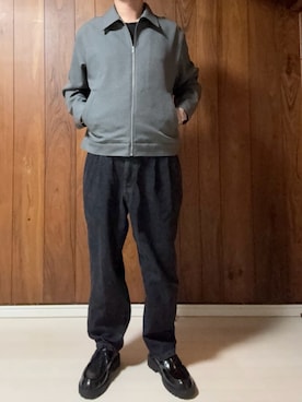 「アイテム（ドレスシューズ）」を使った、racchiさん（メンズ・176cm）の秋コーディネート