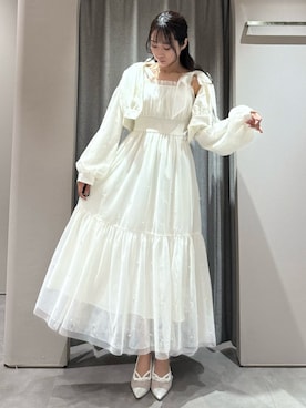 「dazzlin（ダズリン）のアイテム」を使った、yunaさん（レディース・161cm）の春コーディネート