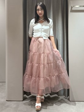 yunaさん（レディース・161cm）の夏コーディネート