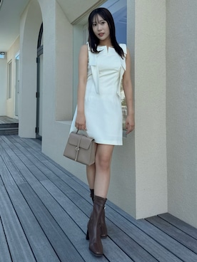 yunaさん（レディース・161cm）の冬コーディネート